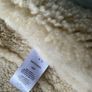 IRO Paris Designer Black Sheepskin Shearling Leather Jacket Coat Image 3