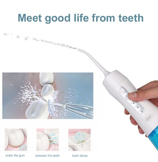 Water Flosser for Teeth Cleaner Cordless Flosser Dental Oral Irrigator