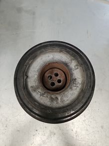 BMW N57 Crankshaft pulley, Used.