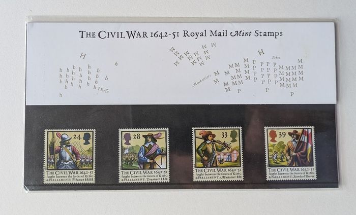 3 x GB Presentation Packs - Mint Stamps