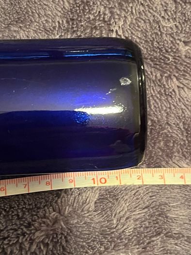 Vintage Small Cobalt Blue Bottle