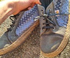 men's summer shoes, slip on laces, Sole Rebel size 10