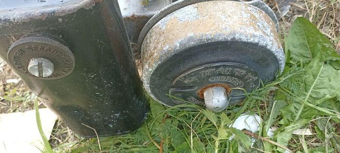 Pair of old Boat Engines.