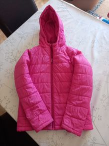 PRIMARK pink girl's coat, size 10-11