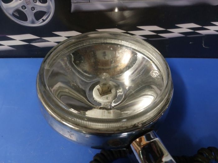 Chrome hand held spot light