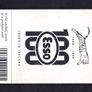 1998 Ireland 10 unit Esso (Schlumberger SC7) Call Card Used. Telecom Eireann card number 1213. Image 2