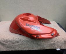 Triumph Tiger 800xc Tank (red / orange)