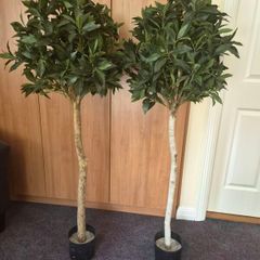 Set of 2 Artificial Trees