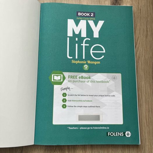 My Life Book 2 - Junior Cycle SPHE