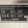 Nike x Off White Air Zoom Tempo Next % UK 11 Deadstock Image 3
