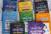 diary of a wimpy kid books bundle