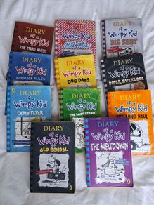 diary of a wimpy kid books bundle