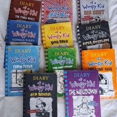 diary of a wimpy kid books bundle