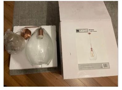 Ariana Pendant Light Fixture - Copper