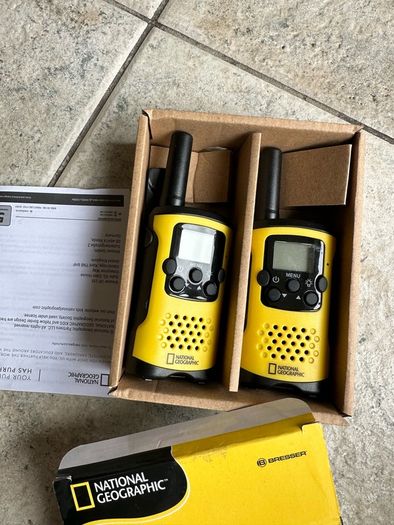 walkie talkies
