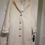 Danish brand Kaffe - Teddy Coat - Warm off white colour - Size DK 40 UK 12 - BNWT RRP 150 Image 6