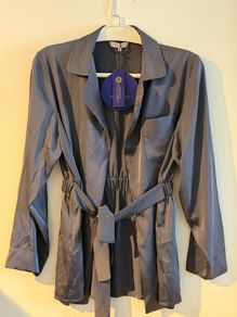 New Lapis Lazuli Luxury Silk Nightwear Set