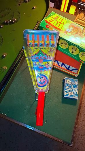 Vintage Fun Fair shooting gallery toy