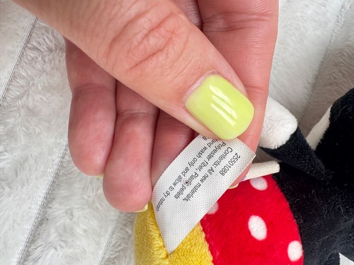 Hallmark Plush Itty Bitty Bittys Disney Minnie Mickey Mouse approx. 4 inch Used Please see photos
