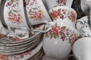 20piece  Colclhough  Tea Set
