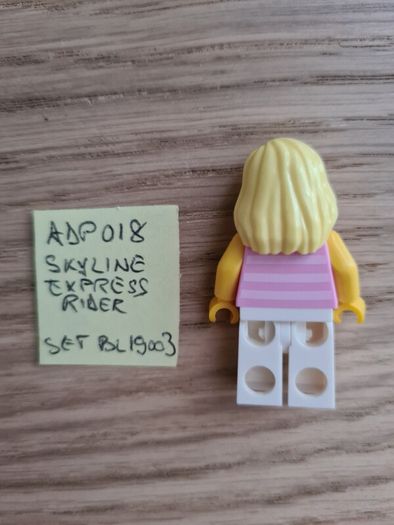 lego adp018 skyline express rider, set bl19003