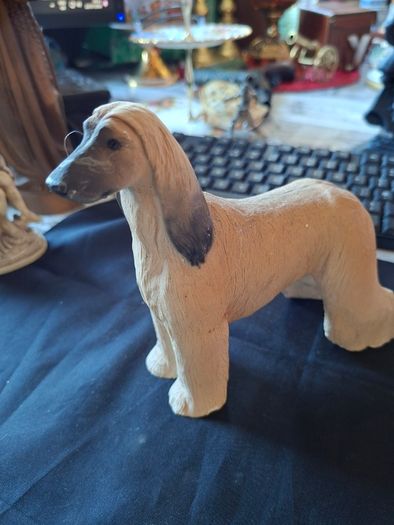 Beautiful Old Afghan Hound figurine, Postage Available or collection