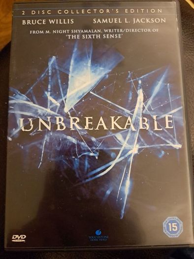 Unbreakable DVD for sale.