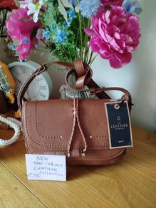 Brown leather bag - PRICE DROP