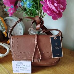 Brown leather bag - PRICE DROP