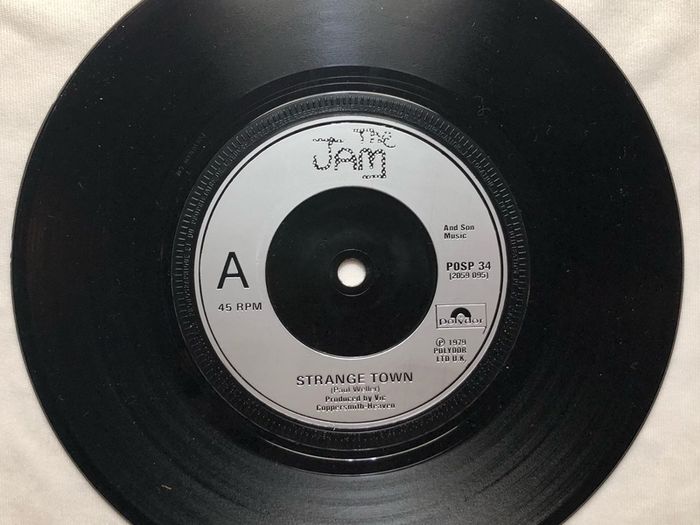 The Jam - Strange Town (1979) 7" UK Reissue