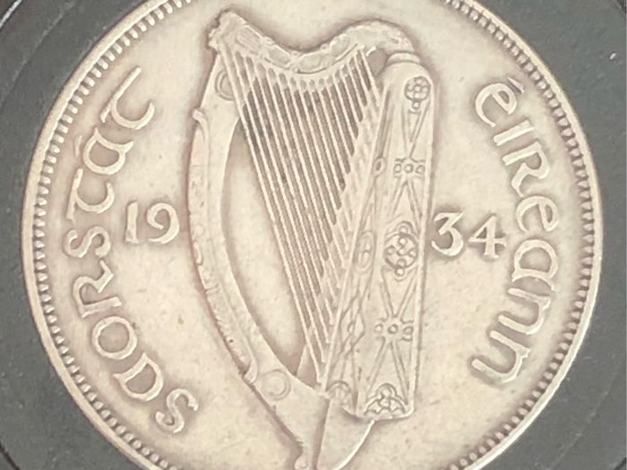 Ireland Silver Half Crown