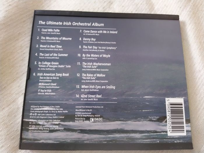 Celtic Spirit RTE Orchestra Cd