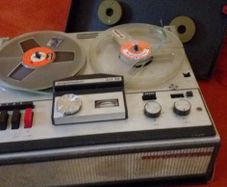Telefunken. Reel to reel 2 track recording machine. 6Magnetophon
