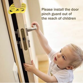 Children's Door Stop, Child Safety Door, Animal Design, Doorstop, Finger Clamp Protection, Foam Baby Safety Protection of Children's Hands and Pets from Injuries (Pack of 7)