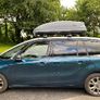 Thule Pacific 200 Grey Roof Box 450L with Roof Bars Image 5