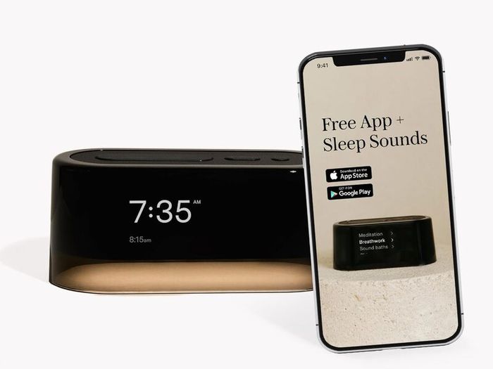 Loftie Smart Alarm Clock, black - Brand New, box opened, device sealed