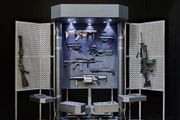 1/12 Batman Armory action figure weapons armoury set LED military Mezco