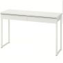 BESTA Burst Desk, high-gloss white, 120x401 cm Image 3