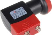 MCTV-670 High Gain Twin 2-Way LNB Lowest Noise Figure 0.1dB Sky HD Freesat Cable