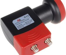 MCTV-670 High Gain Twin 2-Way LNB Lowest Noise Figure 0.1dB Sky HD Freesat Cable