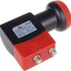 MCTV-670 High Gain Twin 2-Way LNB Lowest Noise Figure 0.1dB Sky HD Freesat Cable