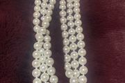 Large Vintage Majorica Pearl Necklace