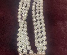 Large Vintage Majorica Pearl Necklace