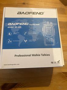 Set of four walkie Talkies Baofeng