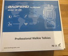 Set of four walkie Talkies Baofeng