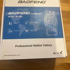 Set of four walkie Talkies Baofeng