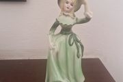 vintage porcelain lady