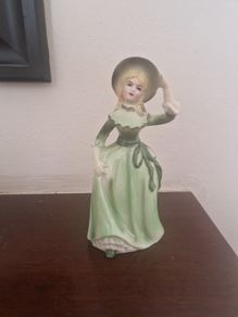 vintage porcelain lady