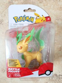 Pokemon Leafeon 2025 Battle Figure 3 Inch PKW3005 Jazwares