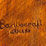 Baribocraft Maple Wood Bowl Set: Mid Century Modern Snack Bowls or as trincklet dish. signed on the back made in Canada 18.00 euro  each. Image 5